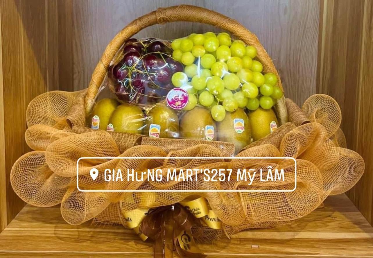 Giỏ trái cây biếu lễ Tết